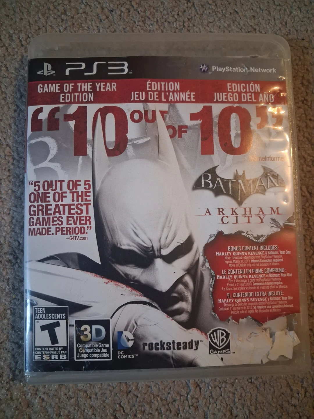 Batman: Arkham City Game of the Year Edition PS3 - photo 2