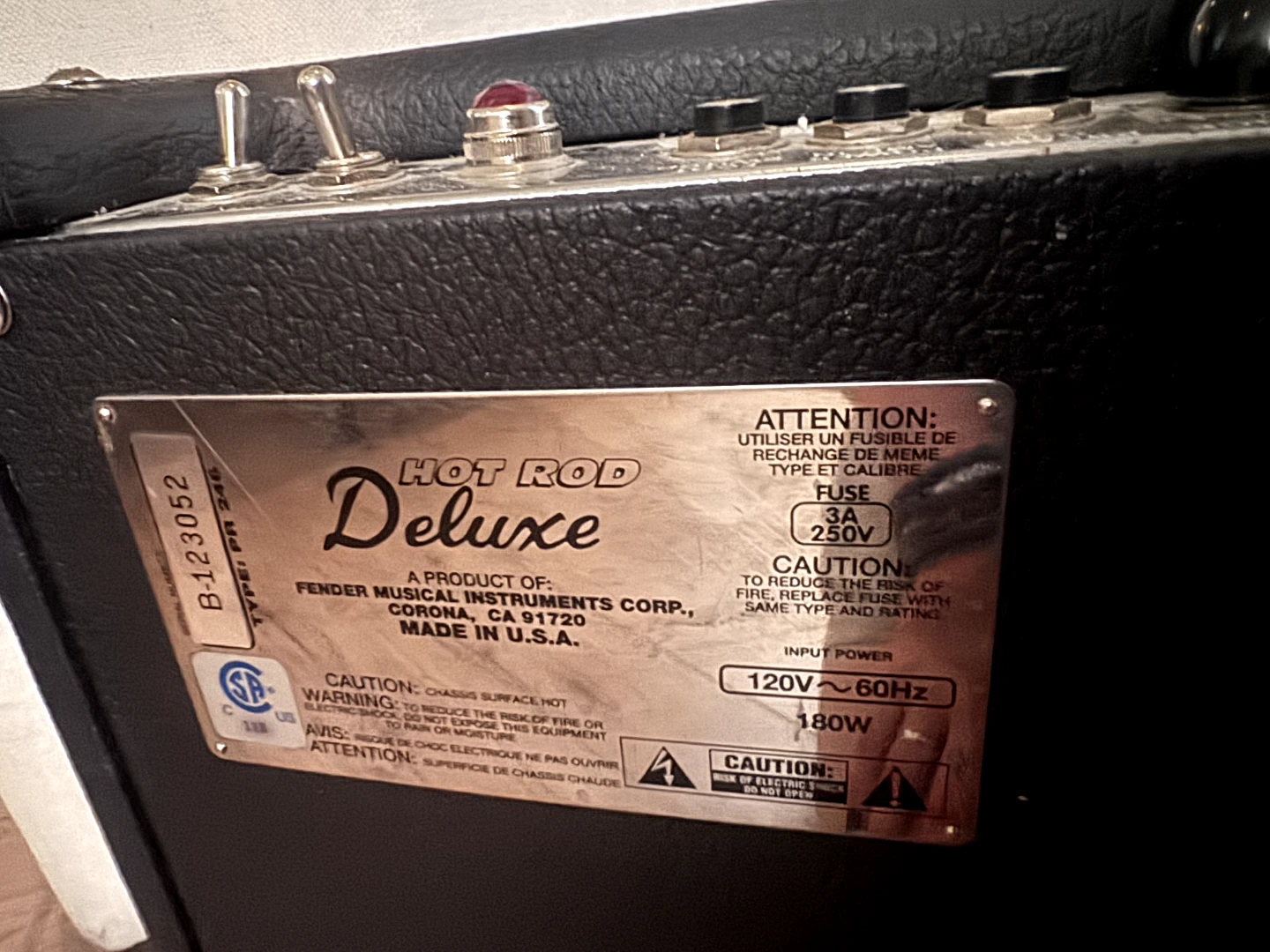 Fender Hot Rod Deluxe Guitar Amplifier - photo 3