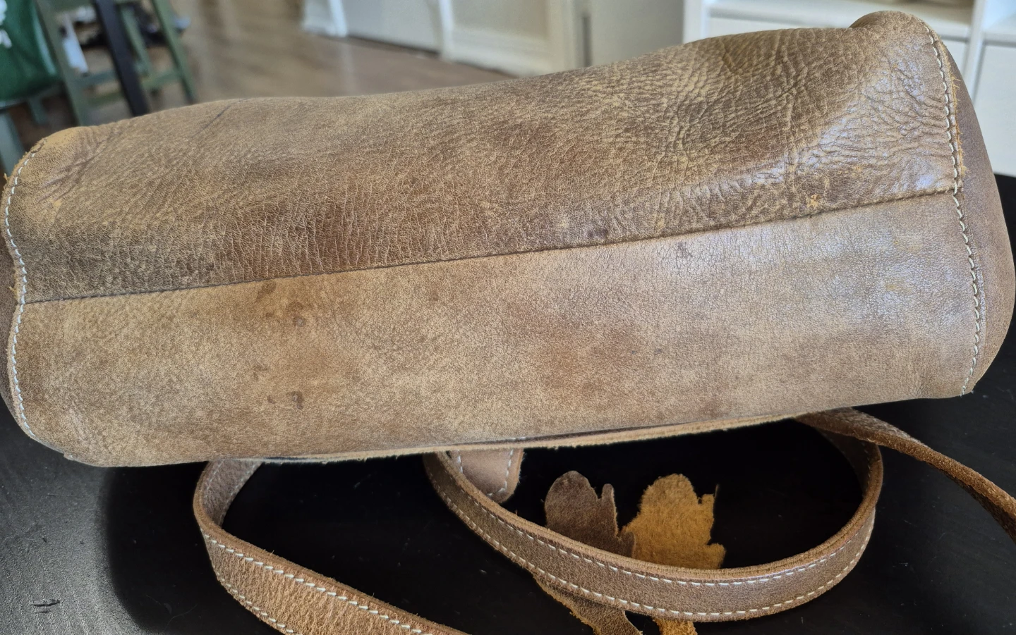Roots Brown Leather Tote Bag - photo 5