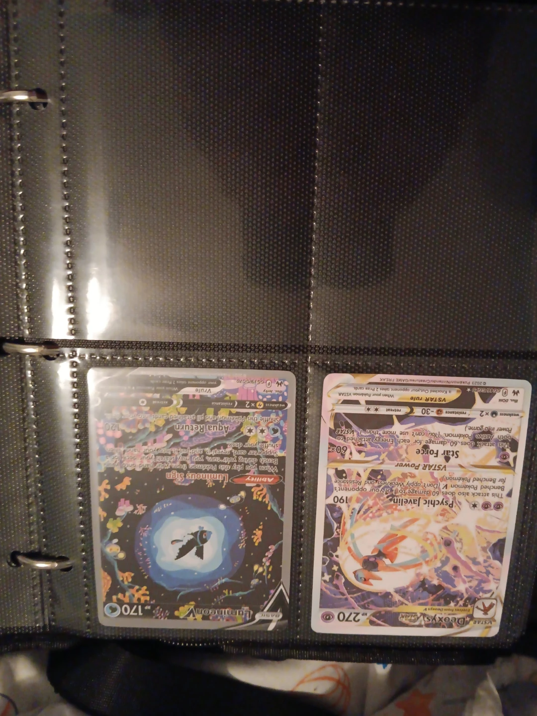 Assorted Pokemon Trading Cards