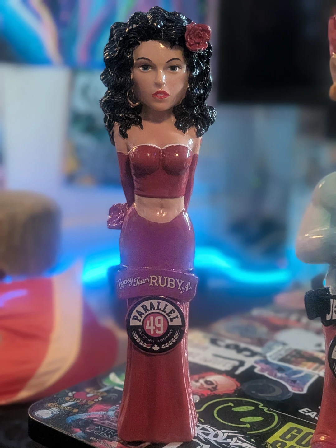 Parallel 49 Brewing tap handle beer brand collector characters - photo 2