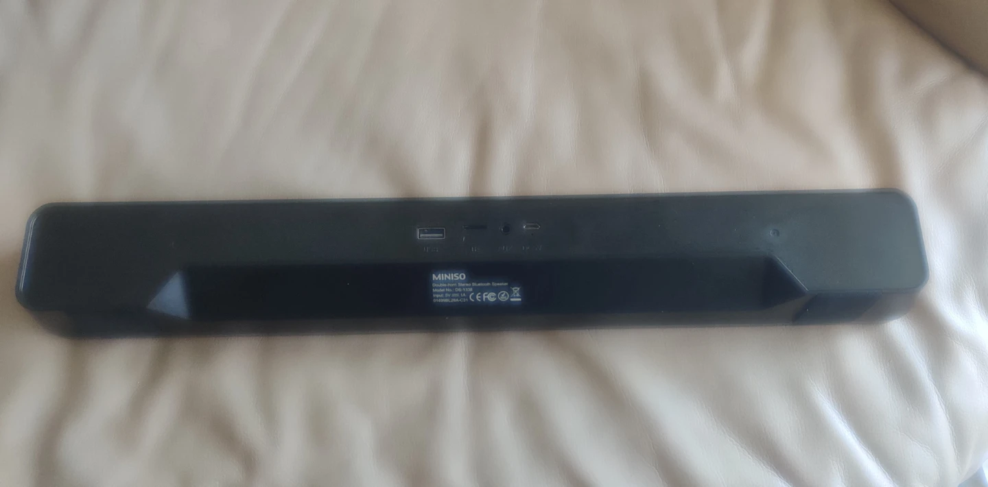 MINISO Double-horn Stereo Bluetooth Speaker DS-1338 - photo 5