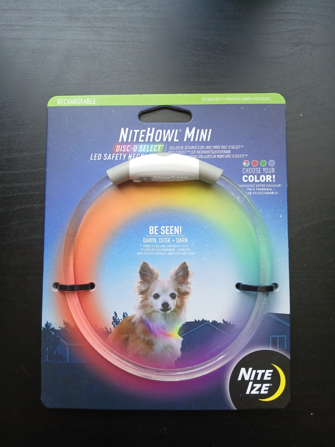 NiteHowl Mini Rechargeable LED Safety Necklace