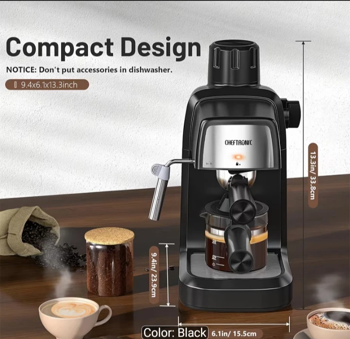 Brand New Espresso Machine & Electric Coffee Grinder