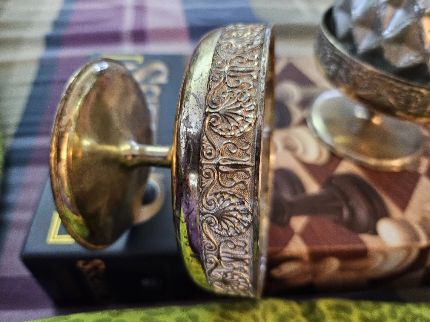 Set of 2 Decorative Pedestal Bowls - photo 2