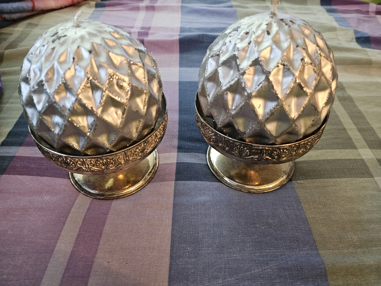 Set of 2 Decorative Pedestal Bowls - photo 5