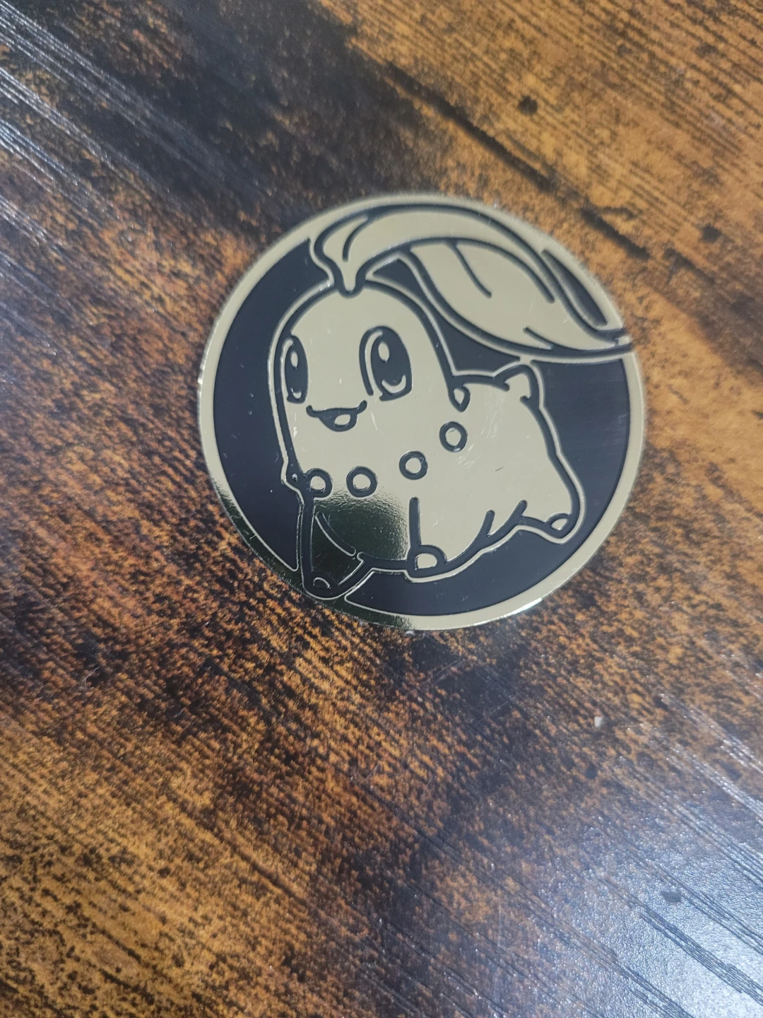 Pokemon Chikorita Coin