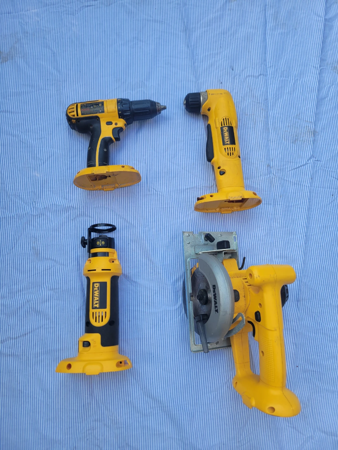18V DeWalt Power Tools - Drill, Driver, Recip Saw, Circular Saw
