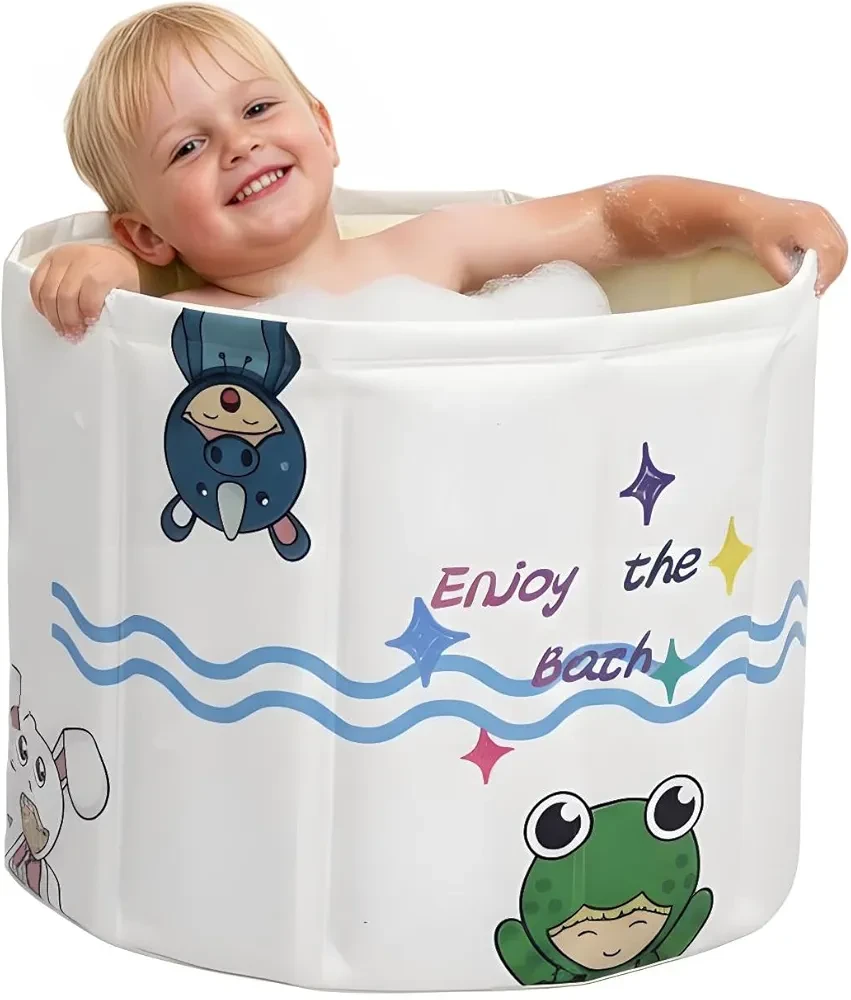 Wavyease Portable Bath Tub For Toddlers