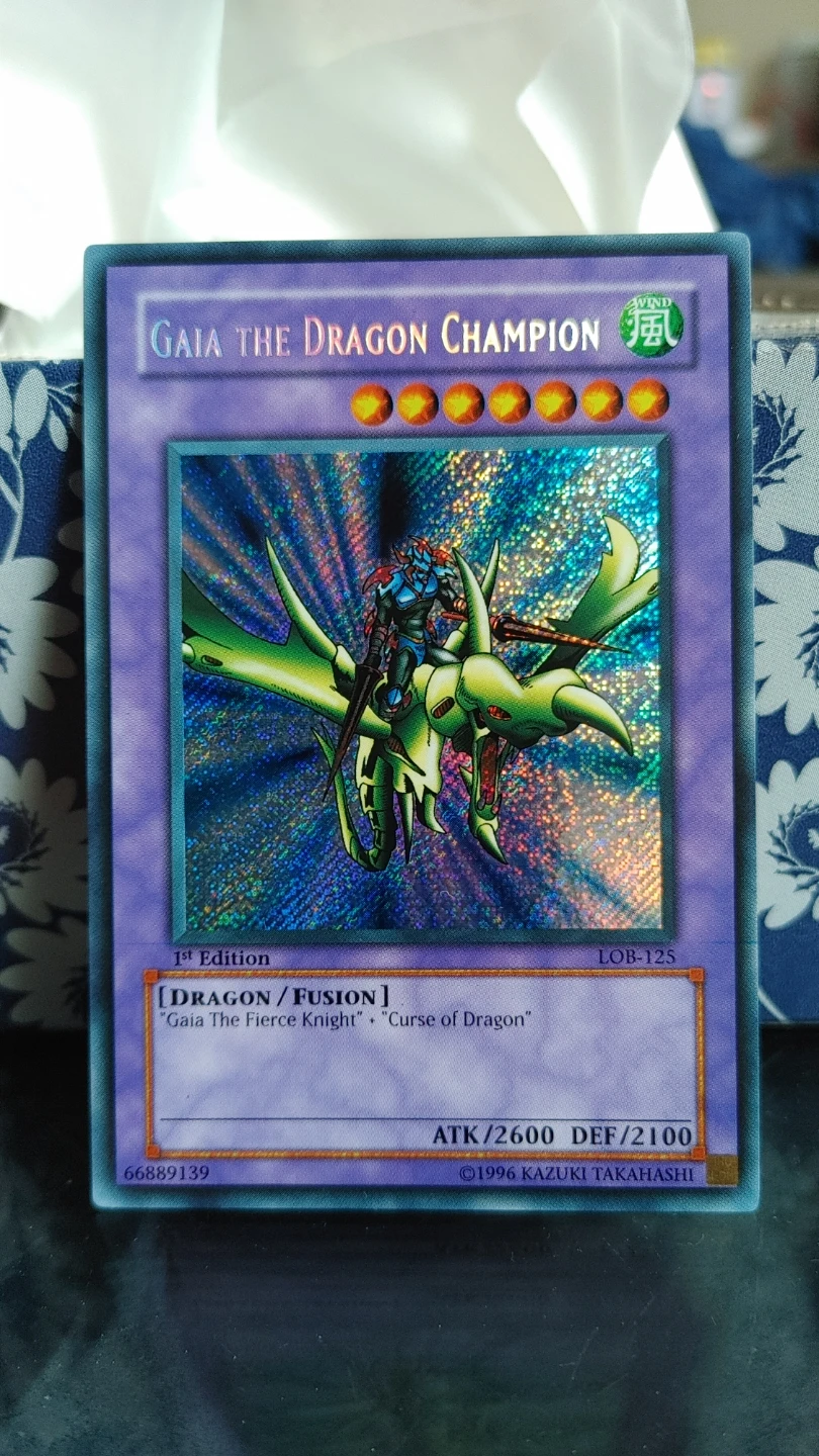 Gaia the Dragon Champion LOB-125 1ST EDITION