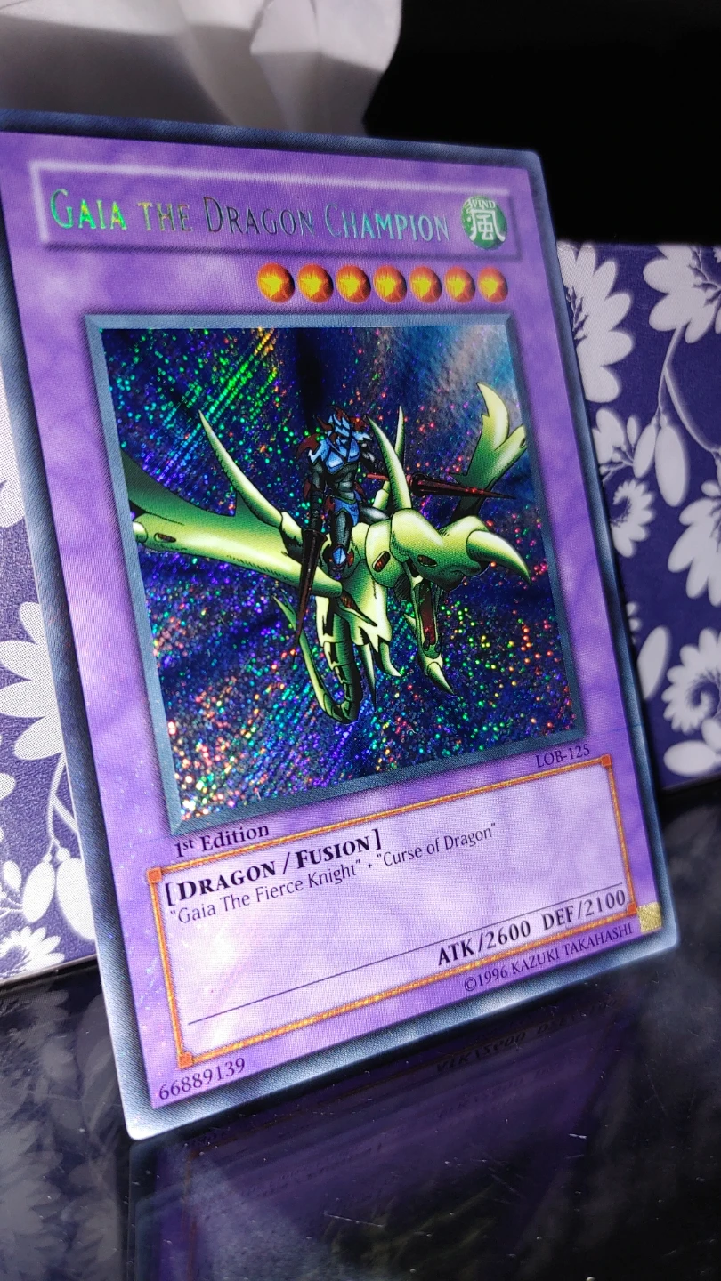 Gaia the Dragon Champion LOB-125 1ST EDITION - photo 3
