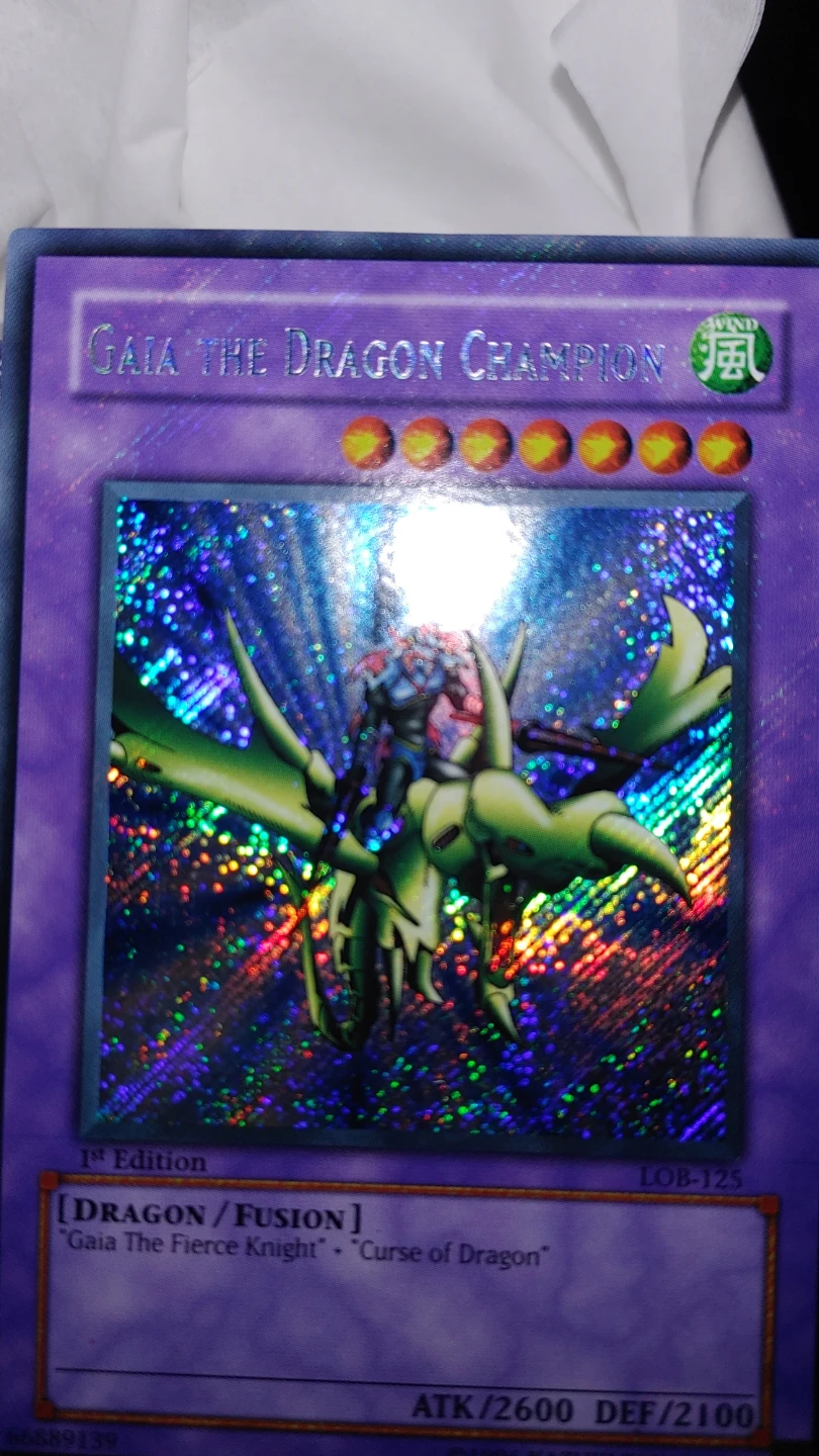 Gaia the Dragon Champion LOB-125 1ST EDITION - photo 4