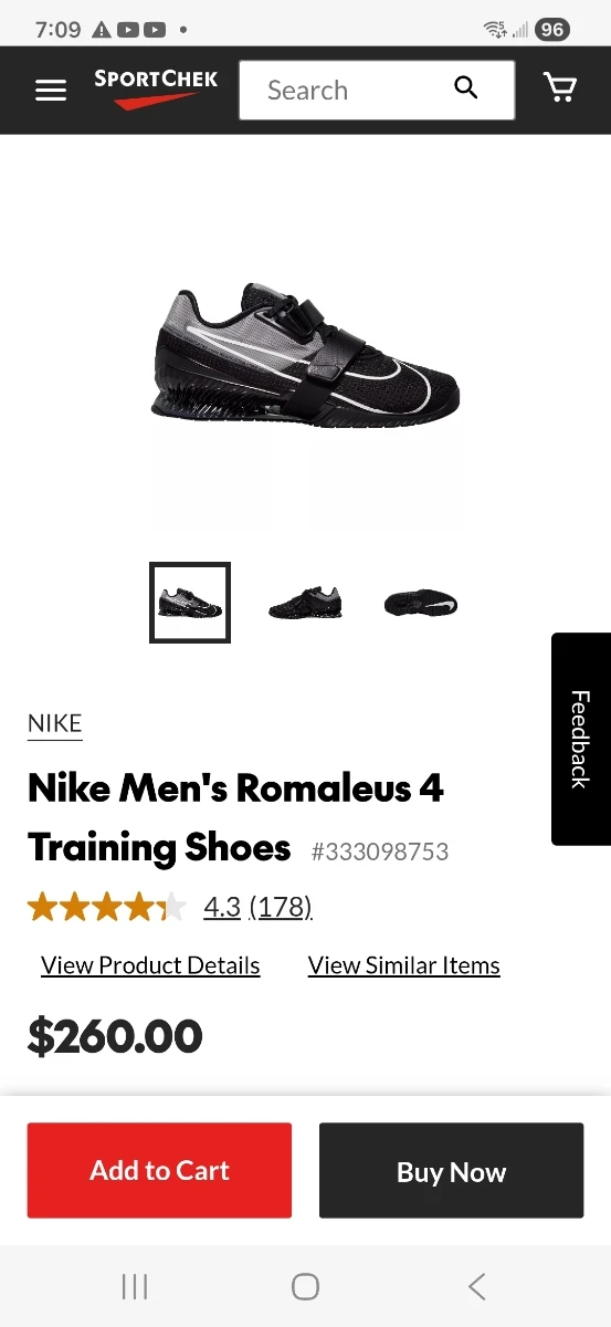 Nike Men's Romaleus 4 Training Shoes - photo 3