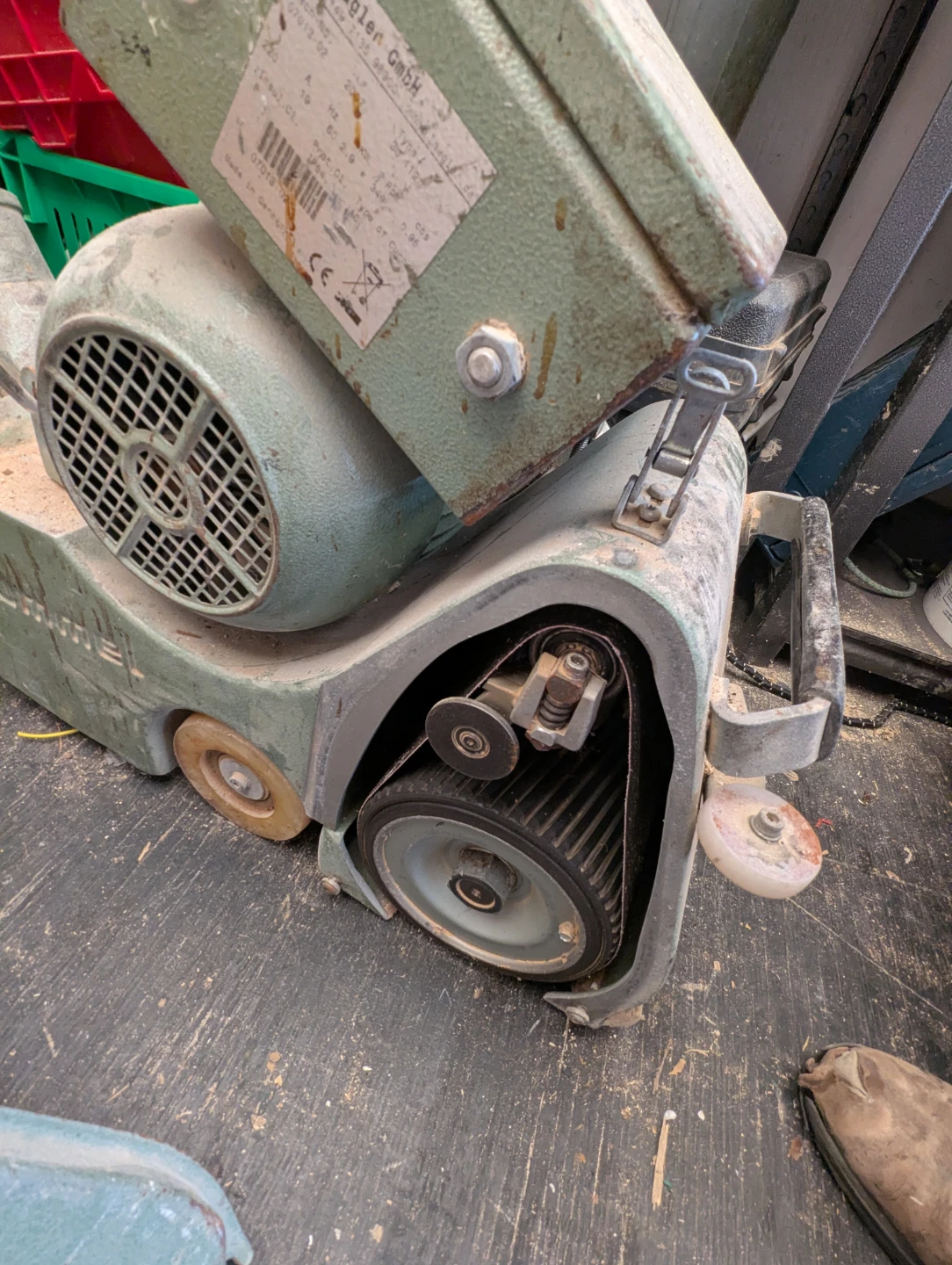 Hummel Flooring Drum Sander