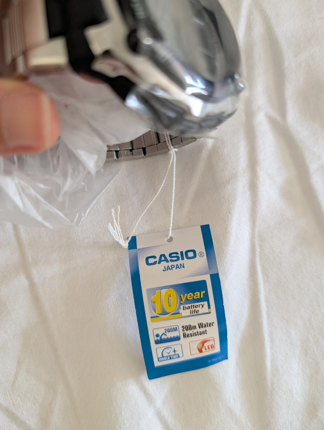 Brand New Stainless Steel Casio AE-2000WD-1AVDF World Time Watch - photo 3