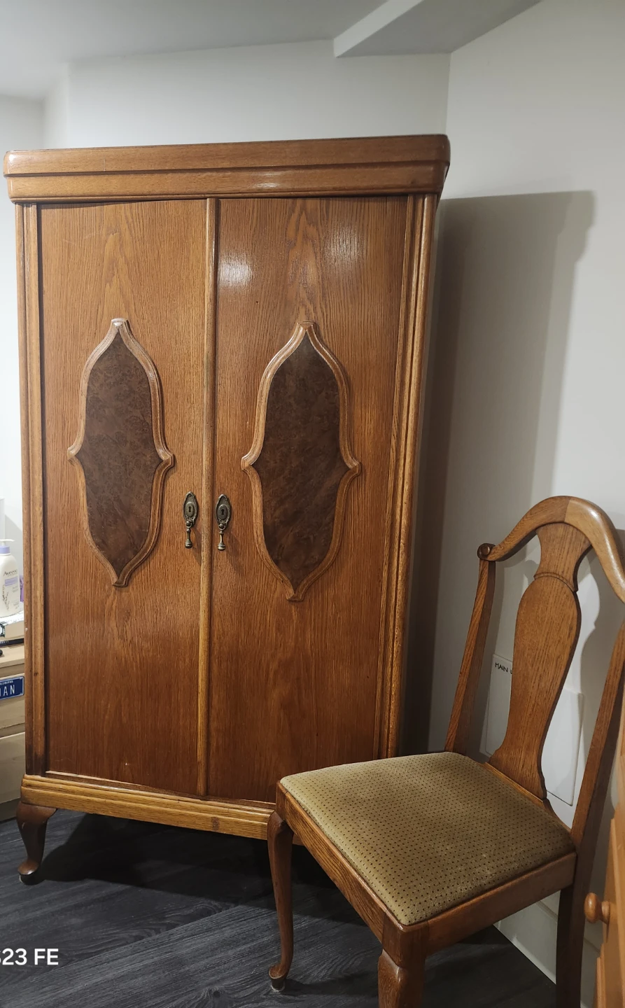 Queen Anne Style antique solid oak set - photo 2