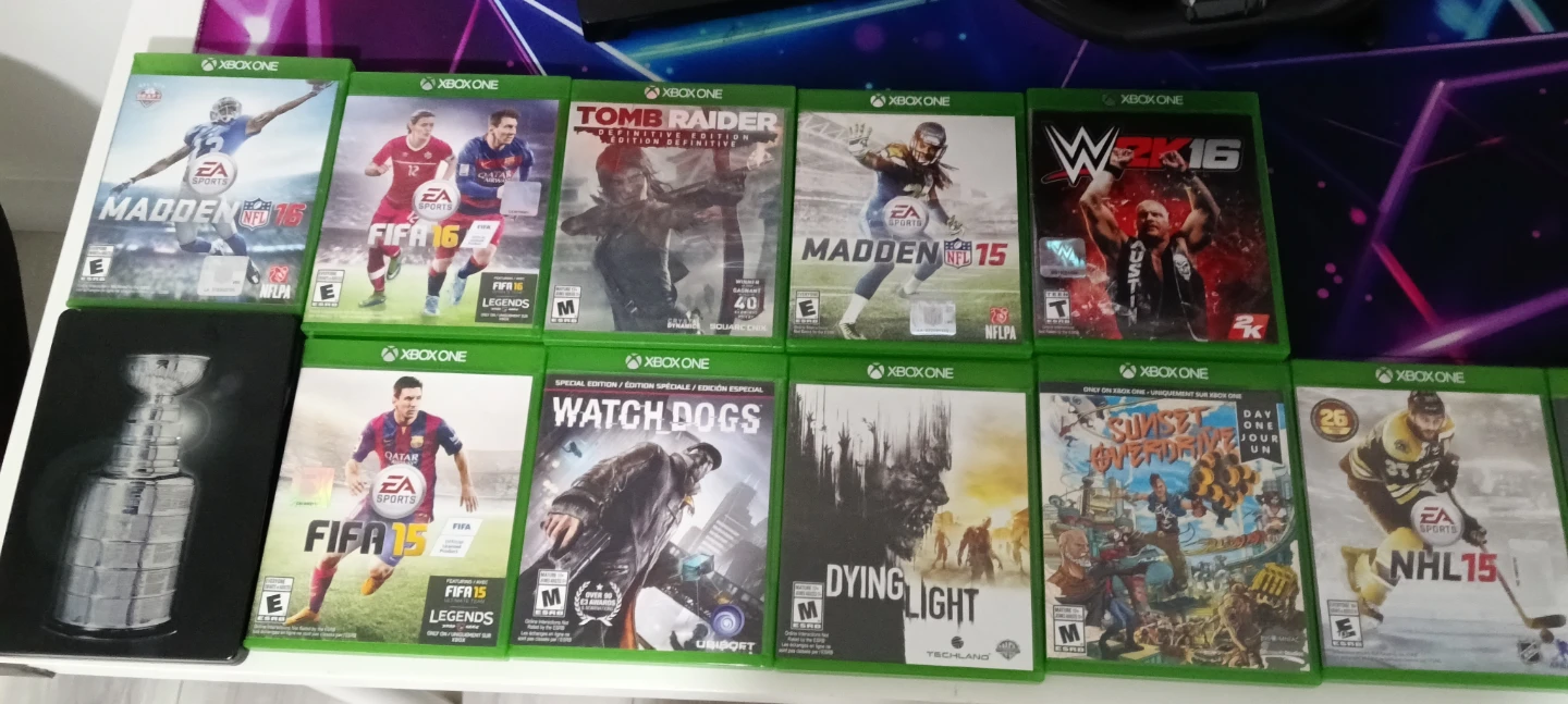Xbox One Gift Bundle - Steering Wheel + 12 Games + 2 Blasters - photo 3