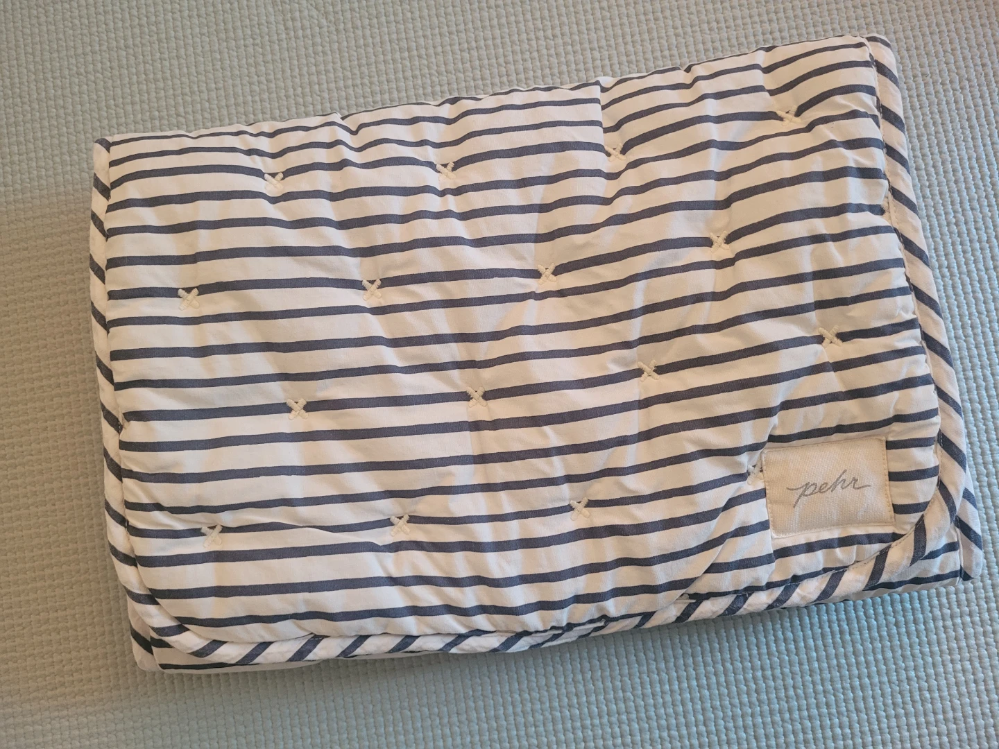 Pehr Striped On the Go Portable Changing Pad
