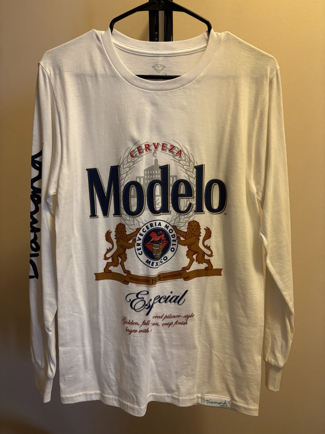 Diamond Supply Co. x Modelo Especial Long Sleeve T-Shirt