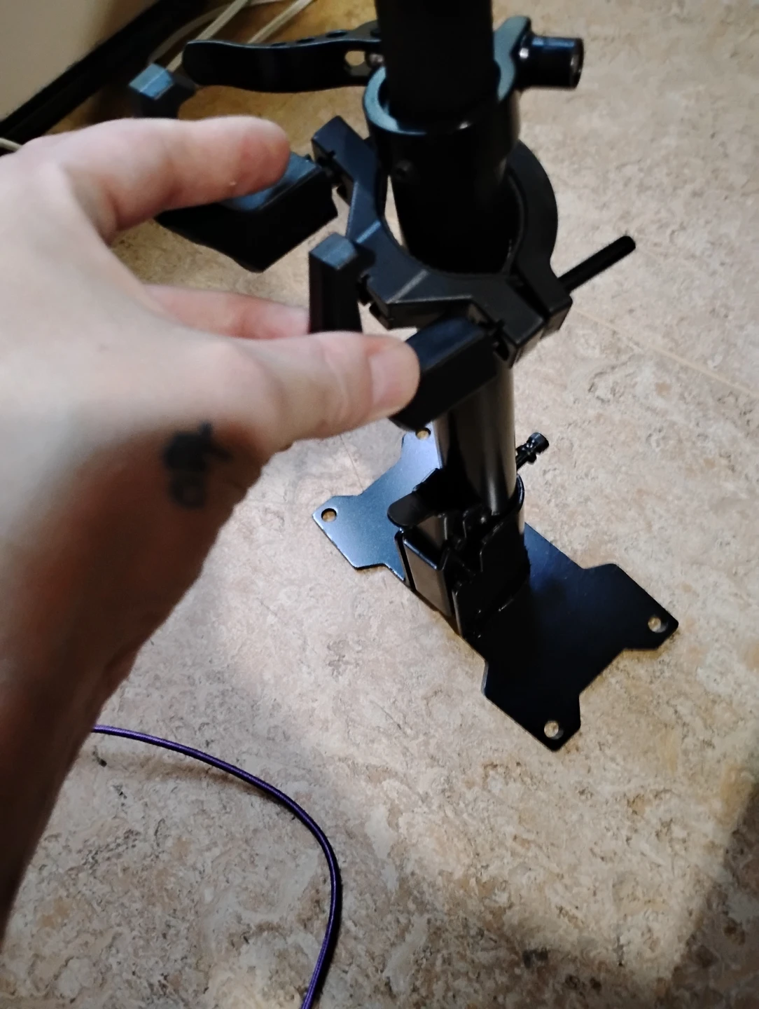 Escooter collapseable seat with mount. - photo 3