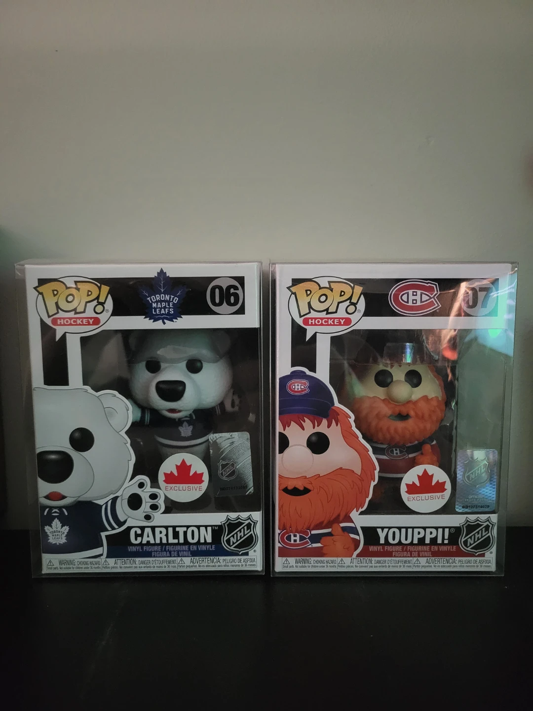 Funko Pop! Toronto Maple Leafs Carlton & Canadiens Youppi!