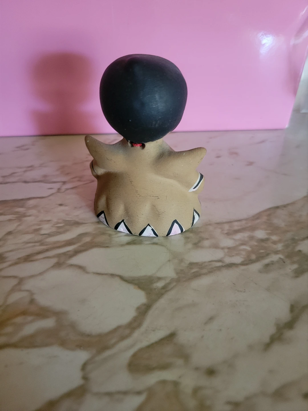 Hand painted Clay Bell Figurine - photo 2