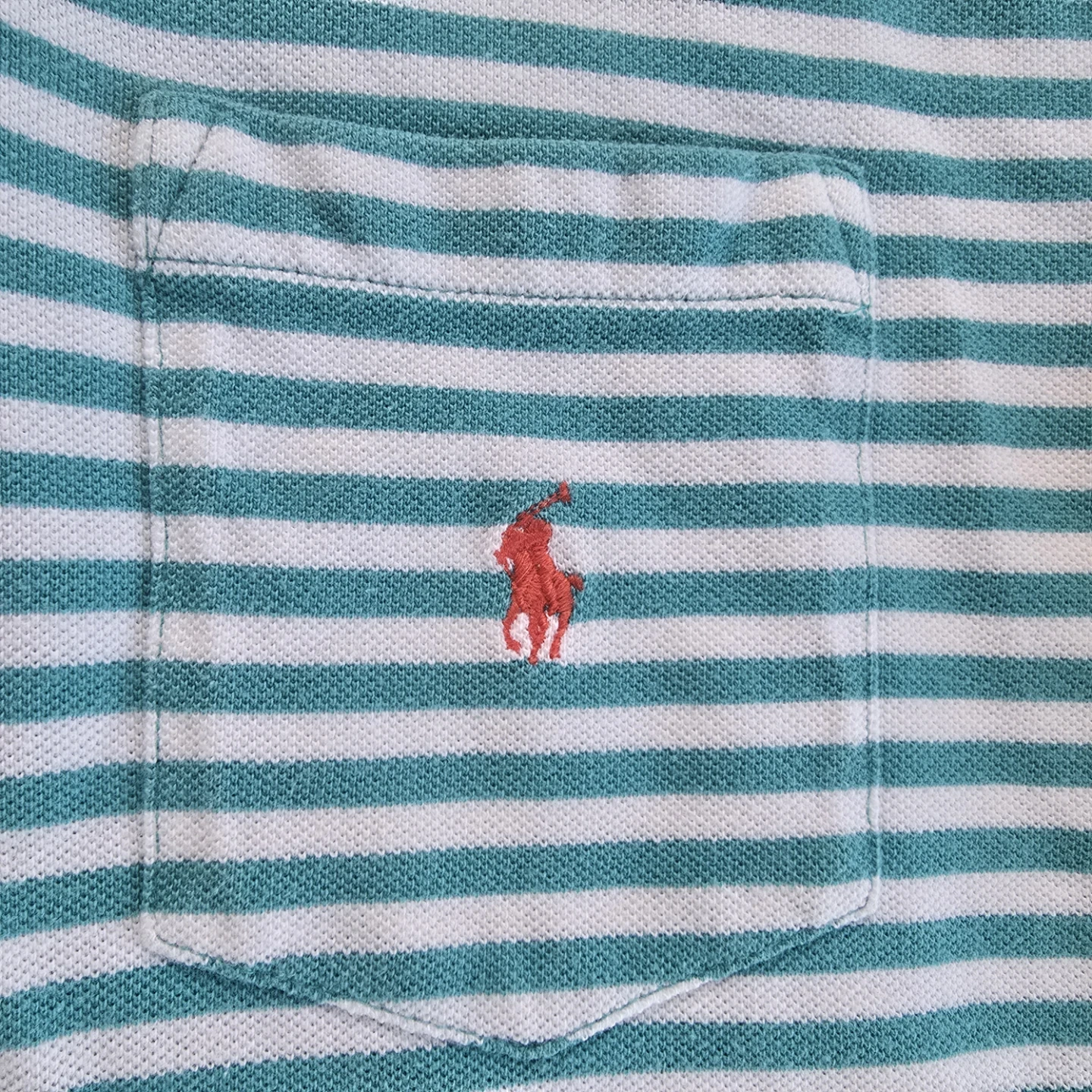 Polo Ralph Lauren Blue & White Striped Short Sleeve Shirt - photo 4