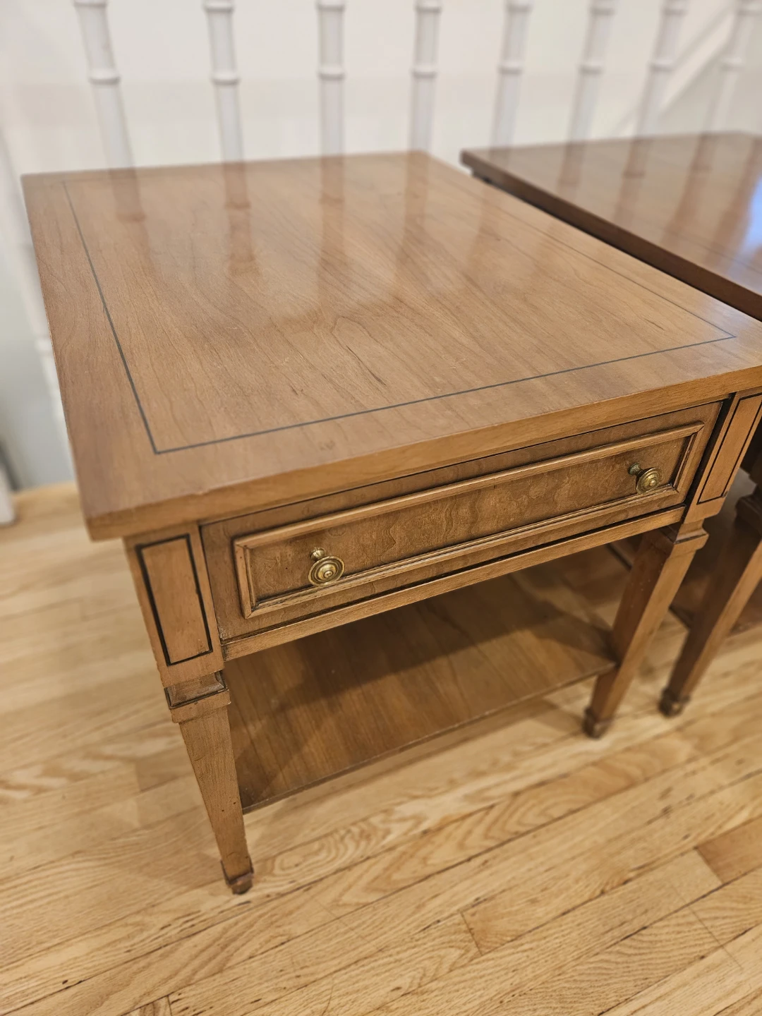 Vintage Walnut Side Tables - photo 2