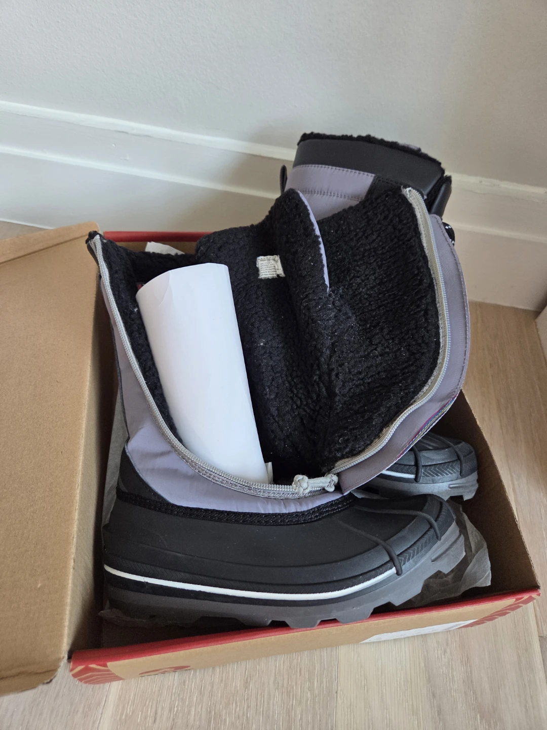 BILLY Ice II Kids Boots Black/Grey Size 3 US - photo 2