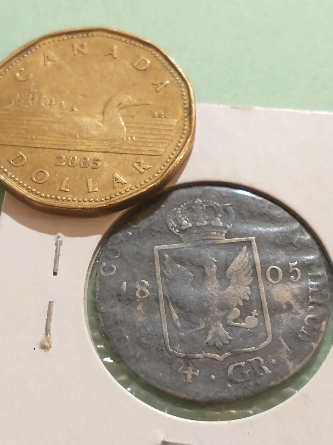Prussia 1805 4 Groschen Coin - photo 3
