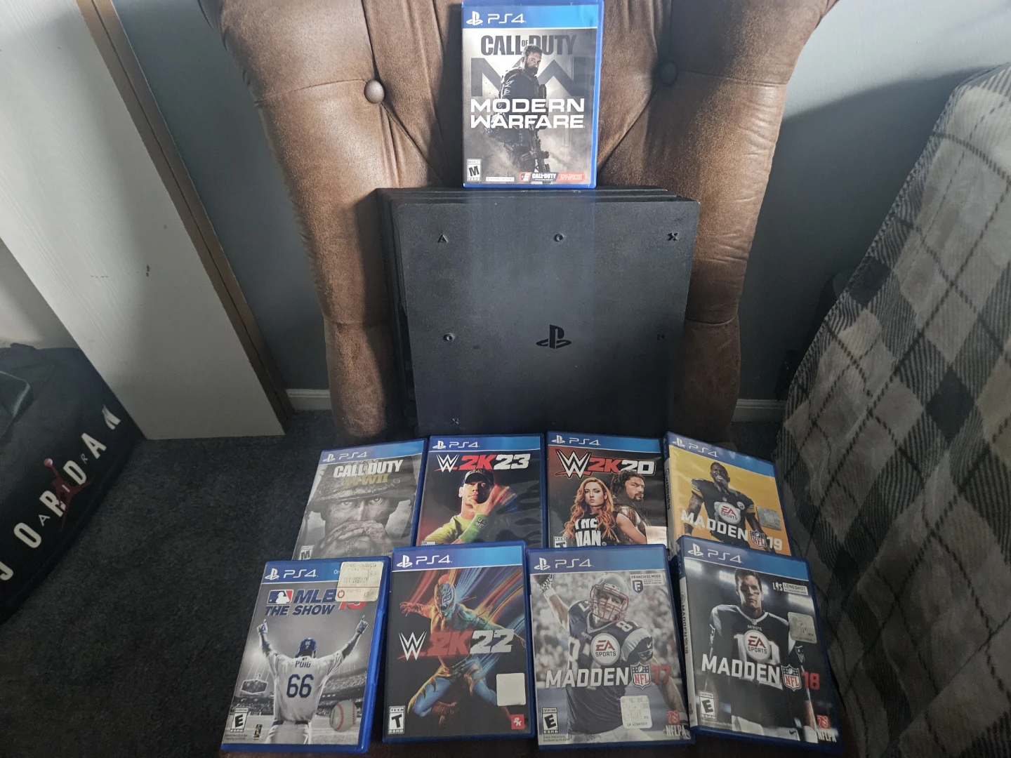 PlayStation 4 Console with 8 Games