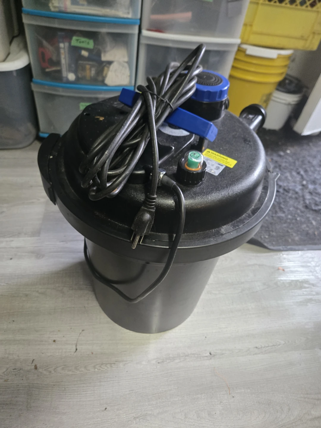 Black Water Filter Unit