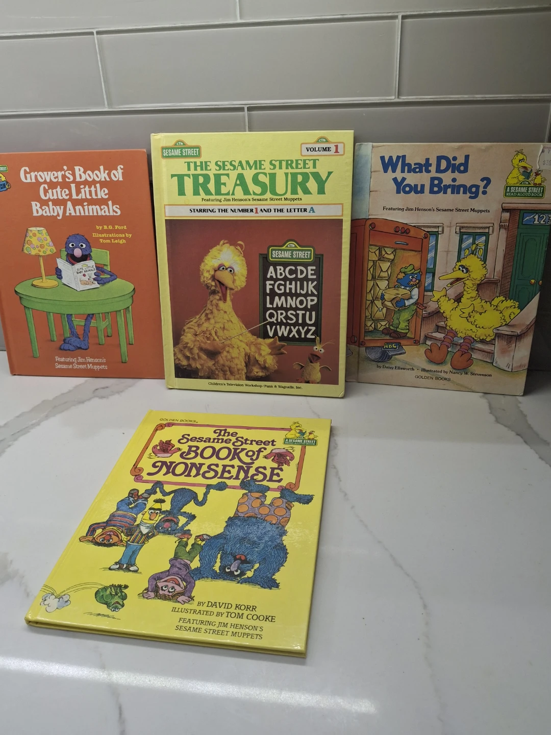Vintage 1980 Sesame Street Book Bundle - photo 3