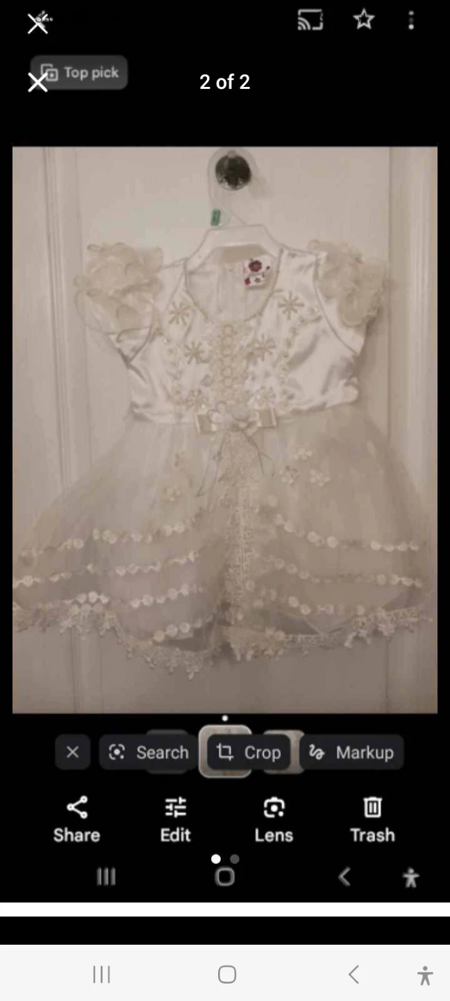 White Baby Dress - photo 2