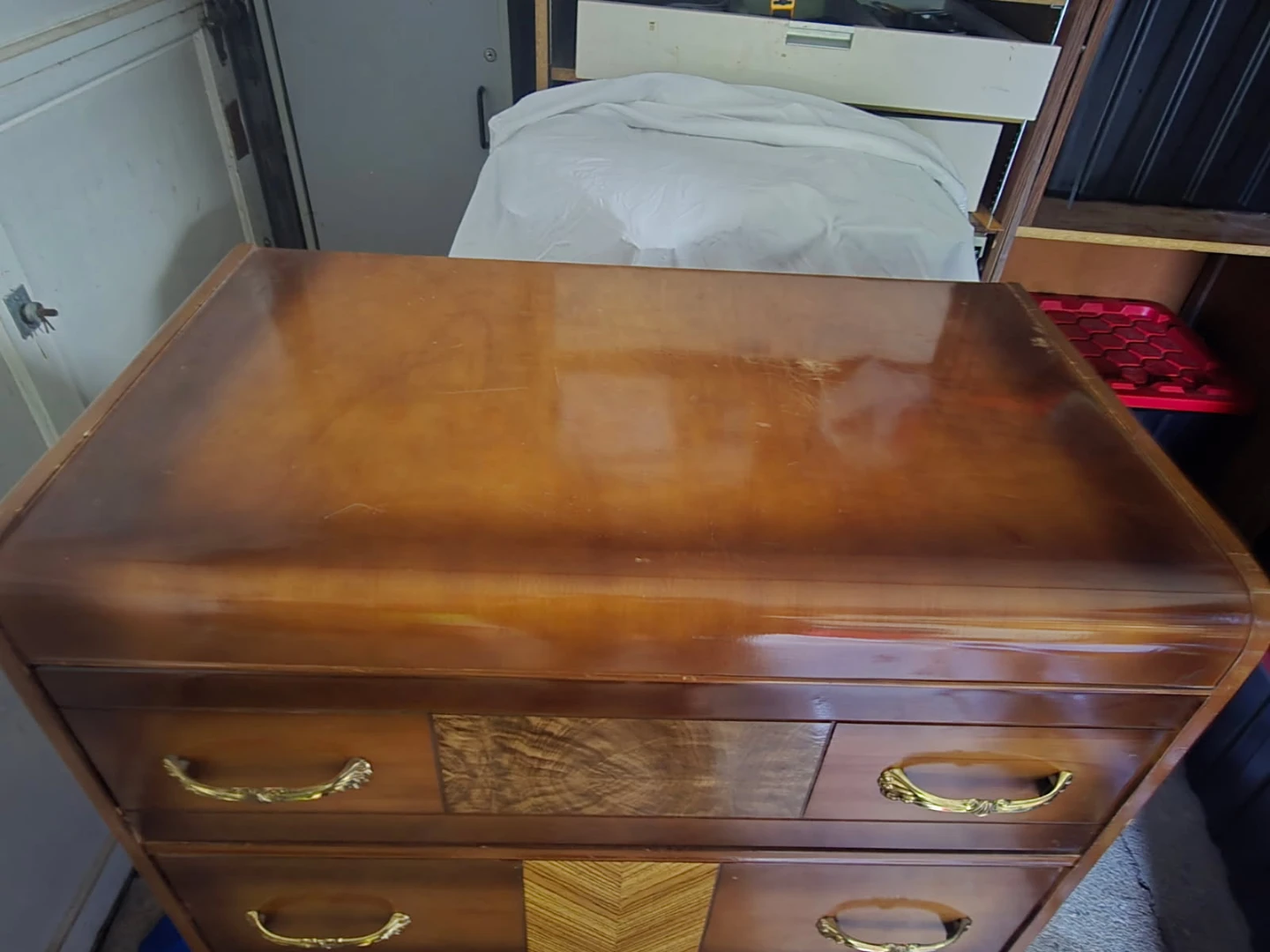 Vintage Wood Dresser - photo 3