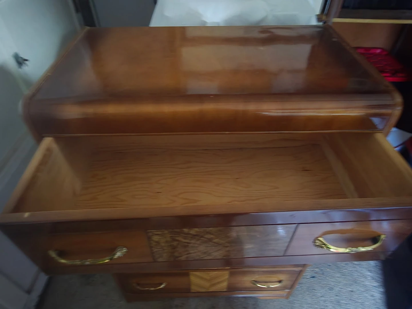 Vintage Wood Dresser - photo 4
