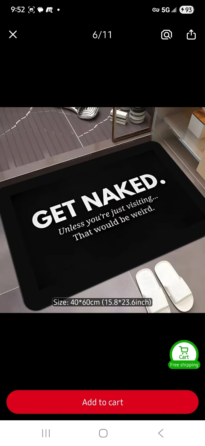 NEW Get Naked Mat