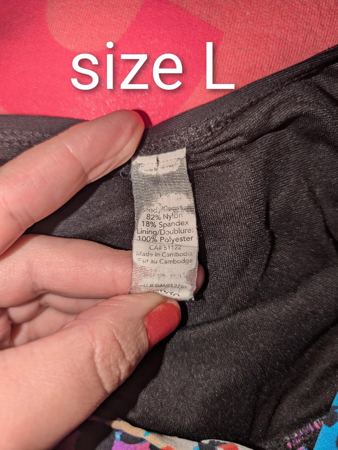 Black Swimsuit Bottoms - Size L - photo 3
