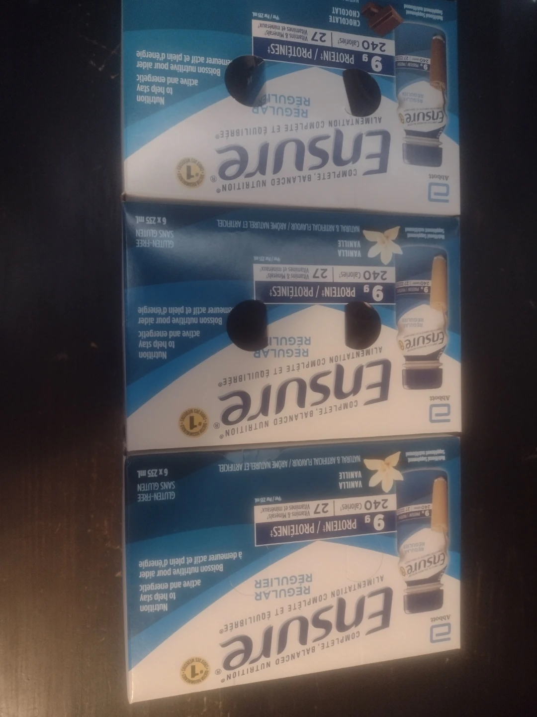 3 pks(6) Ensure