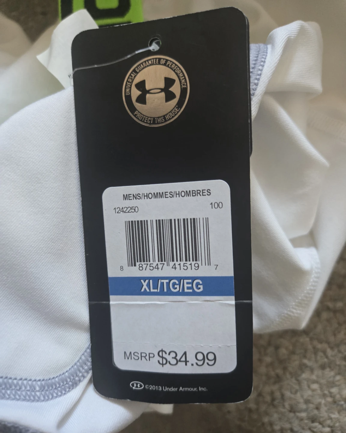 NWT Men's Under Armour Men’s Sliding Compression Shorts.  XL.  - photo 5