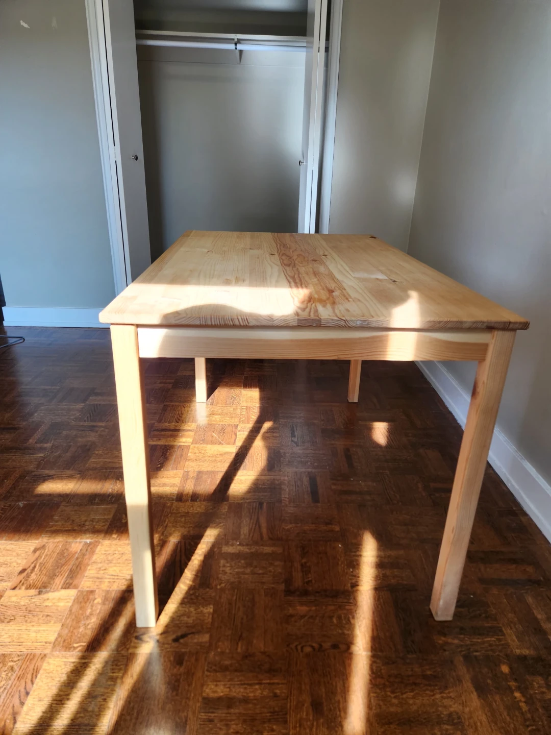 Solid Pine Wood Dining Table - photo 3