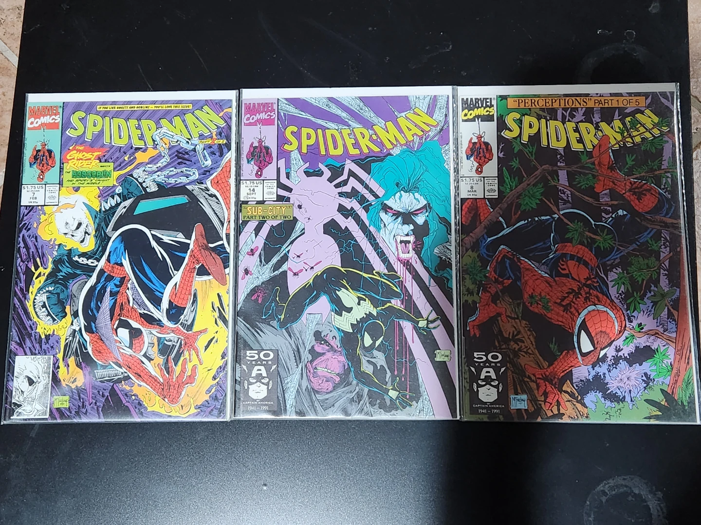 Marvel Spider-Man Comic Lot (3 Issues)