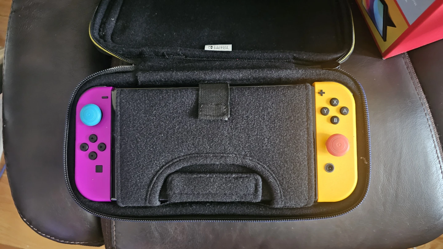 Nintendo Switch OLED + Case, Accessories, & Screen Protector - photo 5