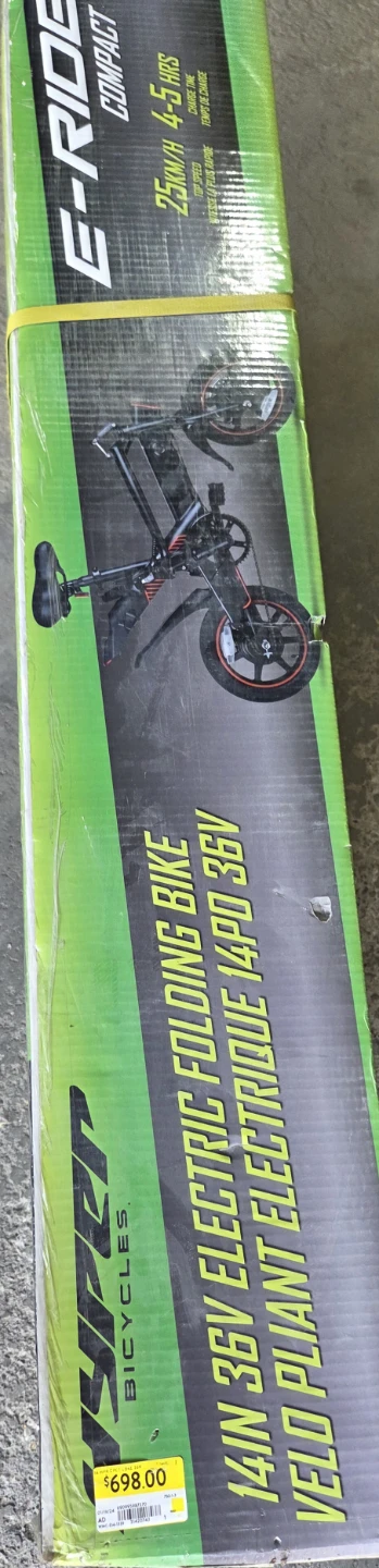 Hyper E-Ride Compact 14in Electric Folding Bike - photo 3