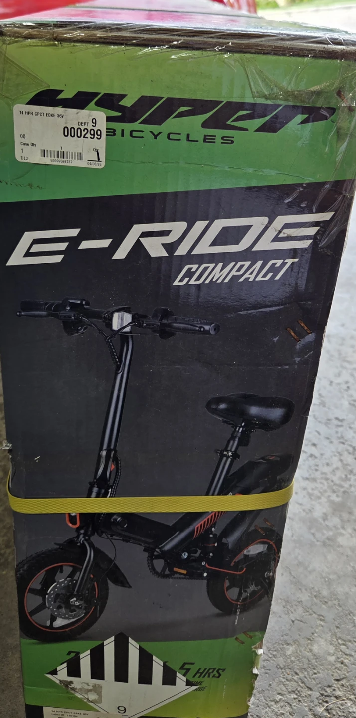 Hyper E-Ride Compact 14in Electric Folding Bike - photo 4
