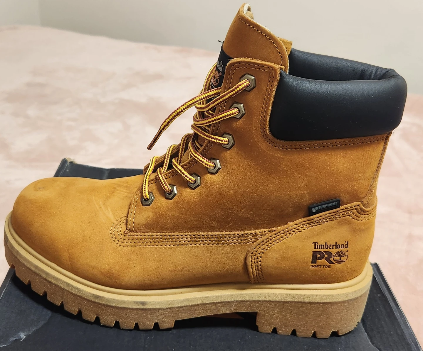 Timberland PRO Men's 6" Soft Toe Waterproof Work Boots