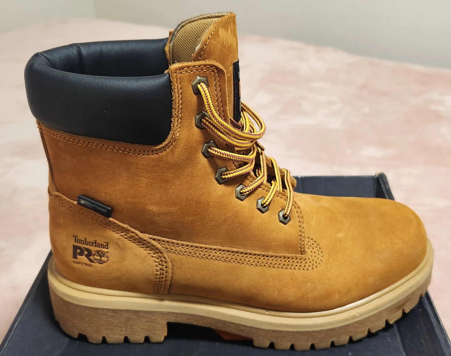 Timberland PRO Men's 6" Soft Toe Waterproof Work Boots - photo 3