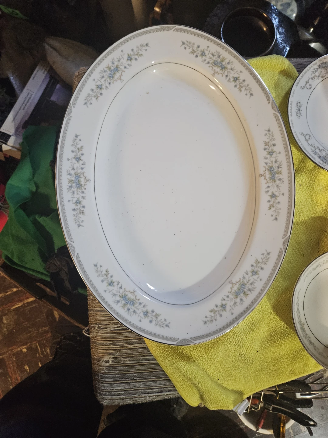 Mayfair Fine China Georgian Blue Platter - photo 2