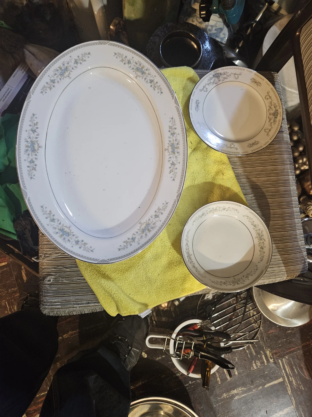 Mayfair Fine China Georgian Blue Platter - photo 3
