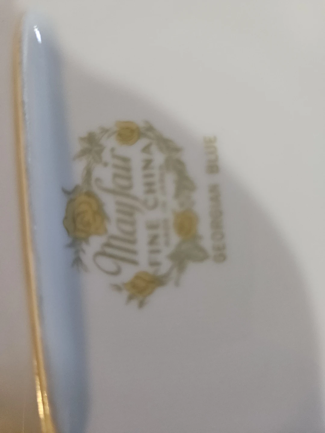Mayfair Fine China Georgian Blue Platter - photo 4